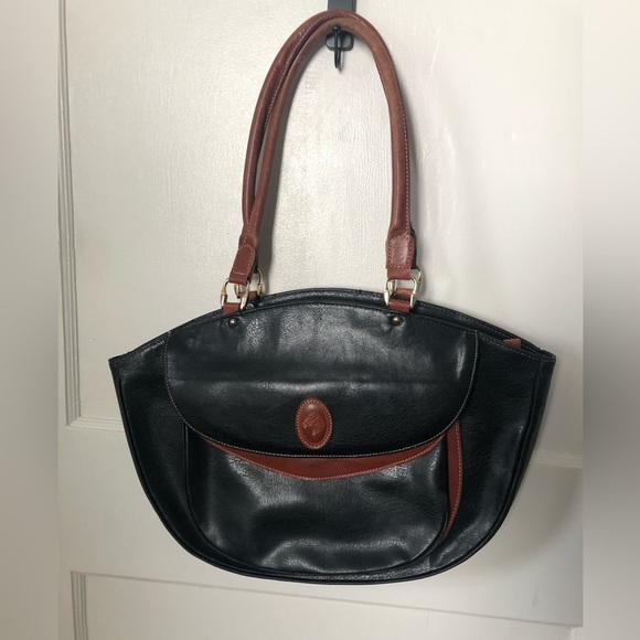 Vintage Equestrian two-toned bag- One of a Kind - Picture 1 of 10